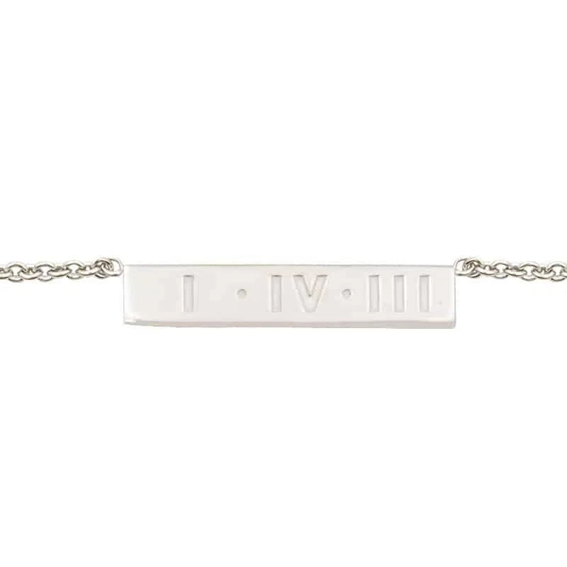 143 I Love You Bar Necklace - 4