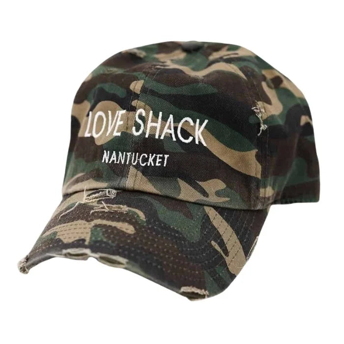 Love shack nantucket distressed hat