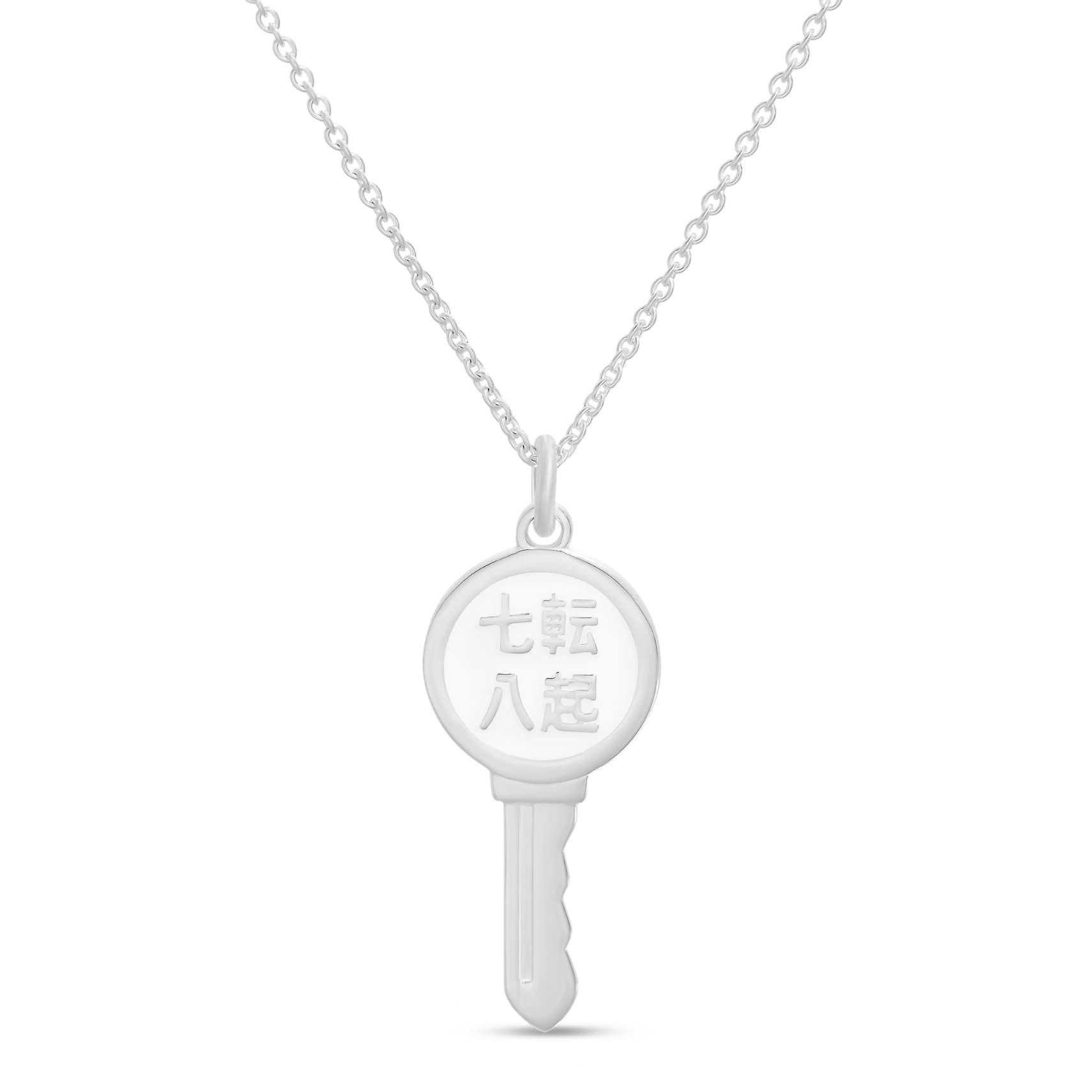 Love Key Necklace 7 Down 8 Up - 9