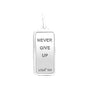 7down 8up silver tag back pendant lola company