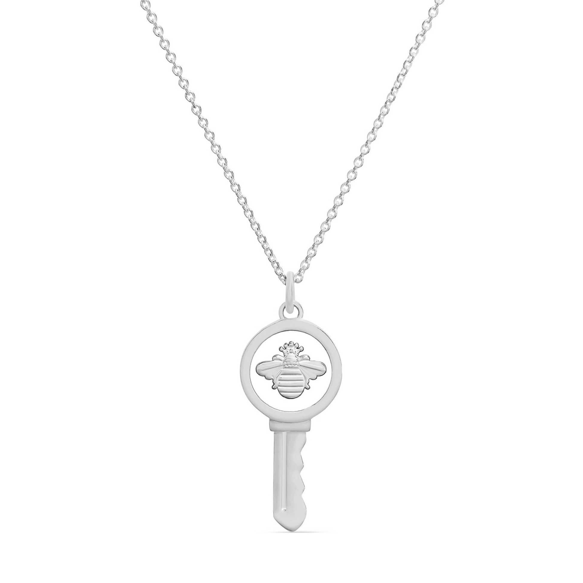 Love Key Necklace Queen Bee - 9