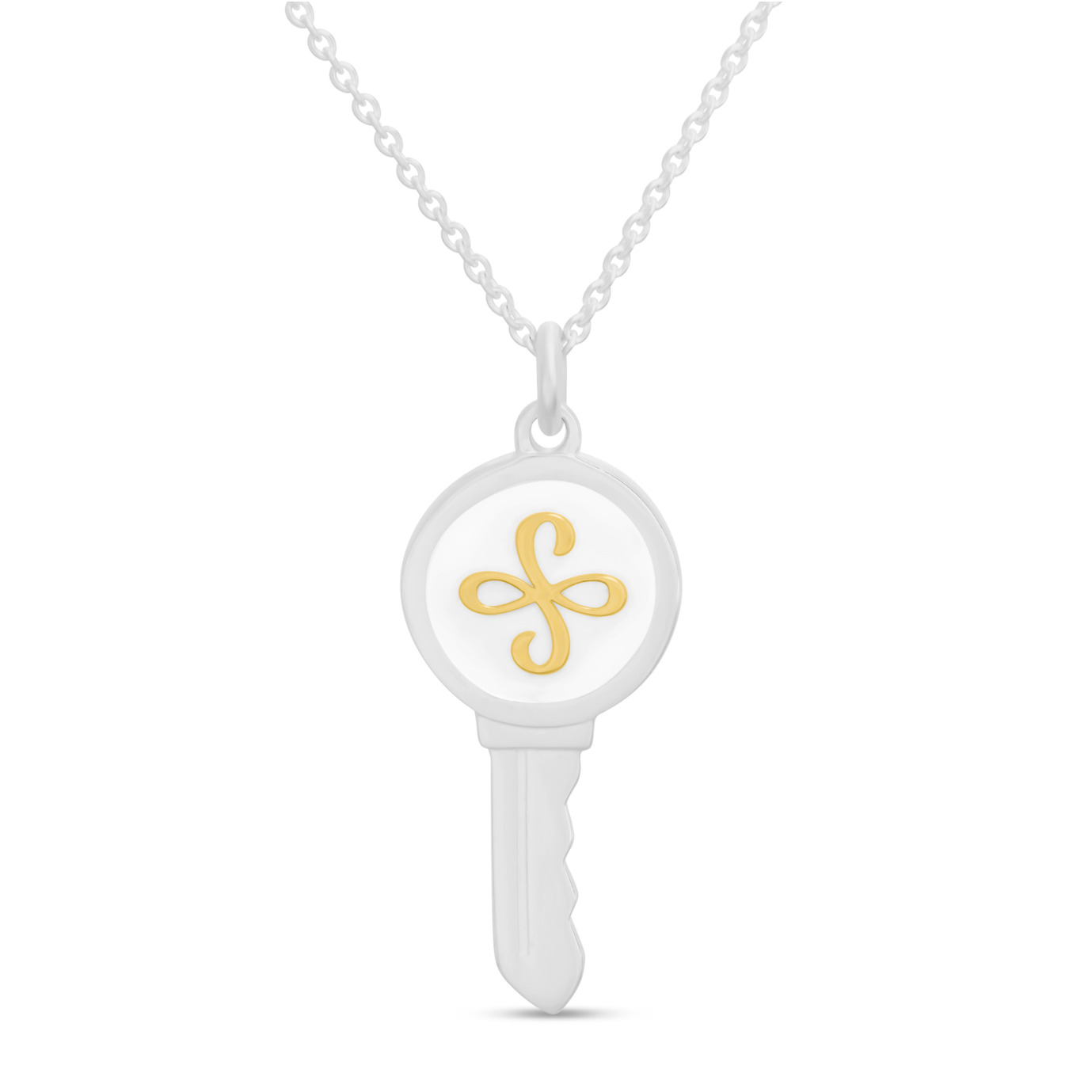 Love Key Necklace Friendship - 8