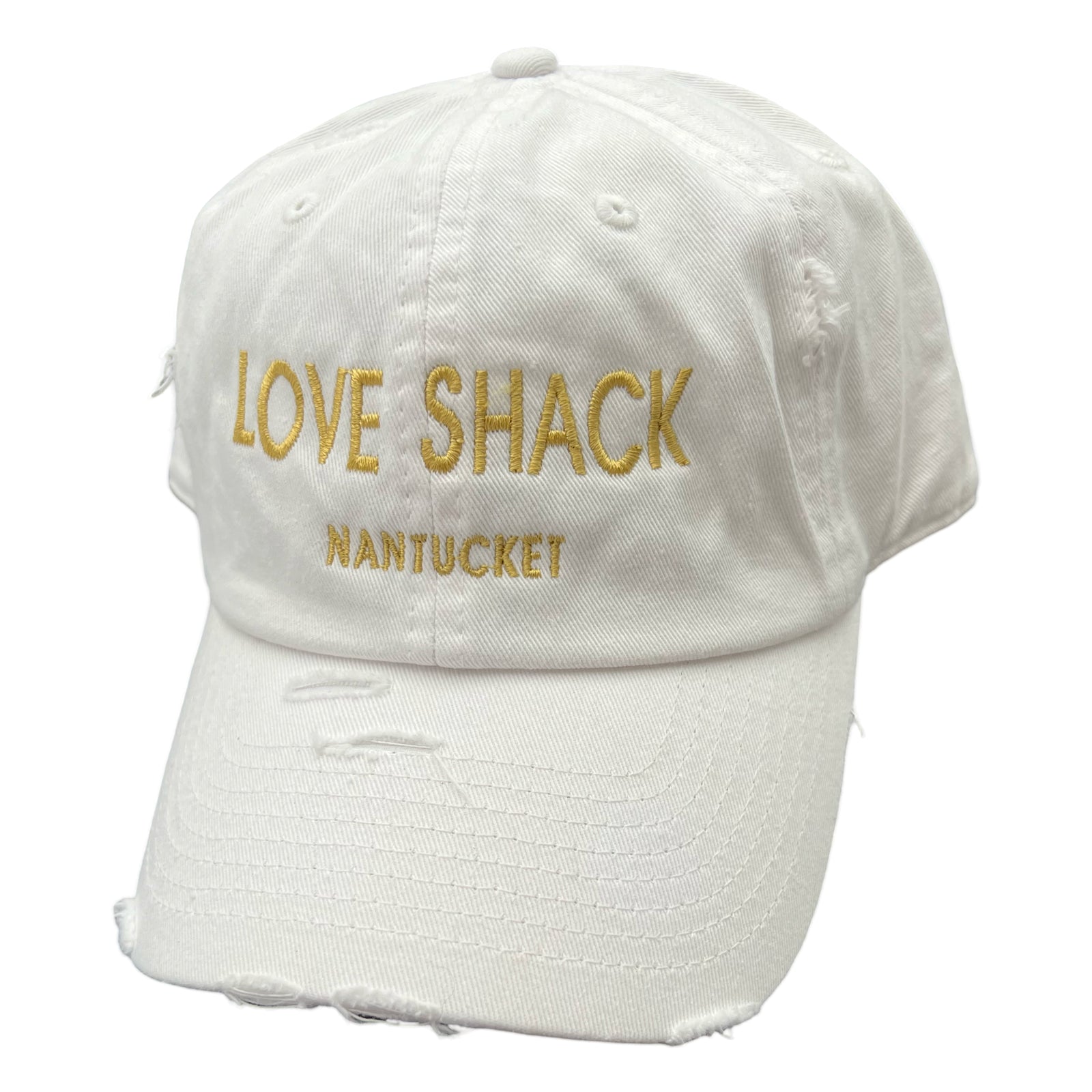 Love shack nantucket distressed hat