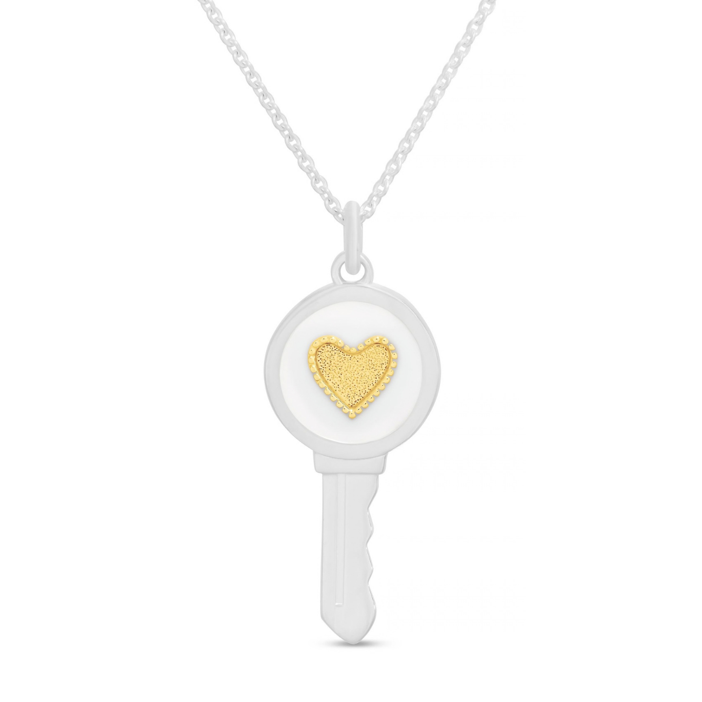 Love Key Necklace Heart - 13