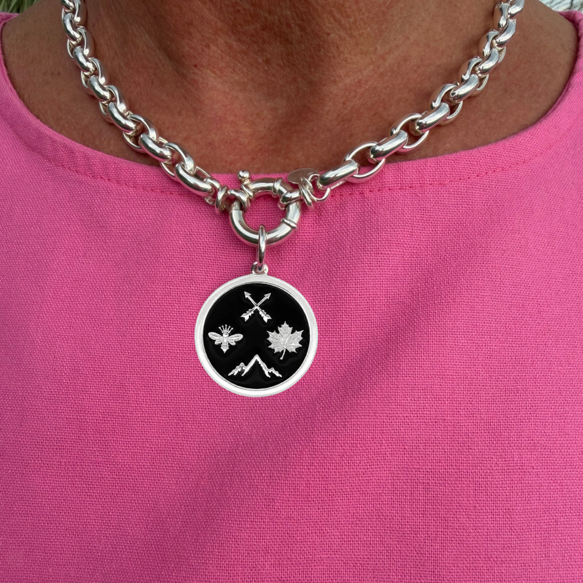 Custom Signature Collection: Four-Icon Pendant - 25