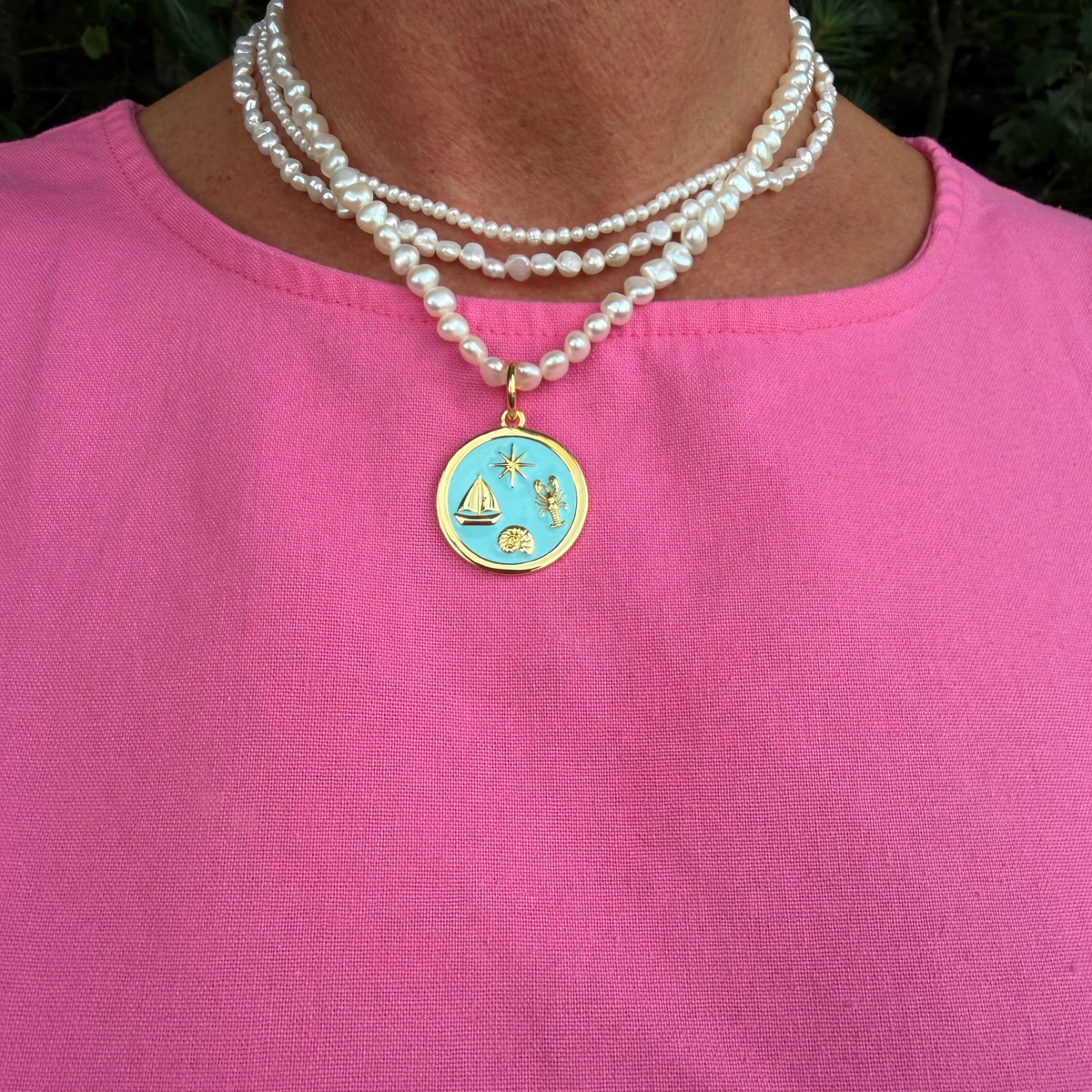 Custom Signature Collection: Four-Icon Pendant - 29