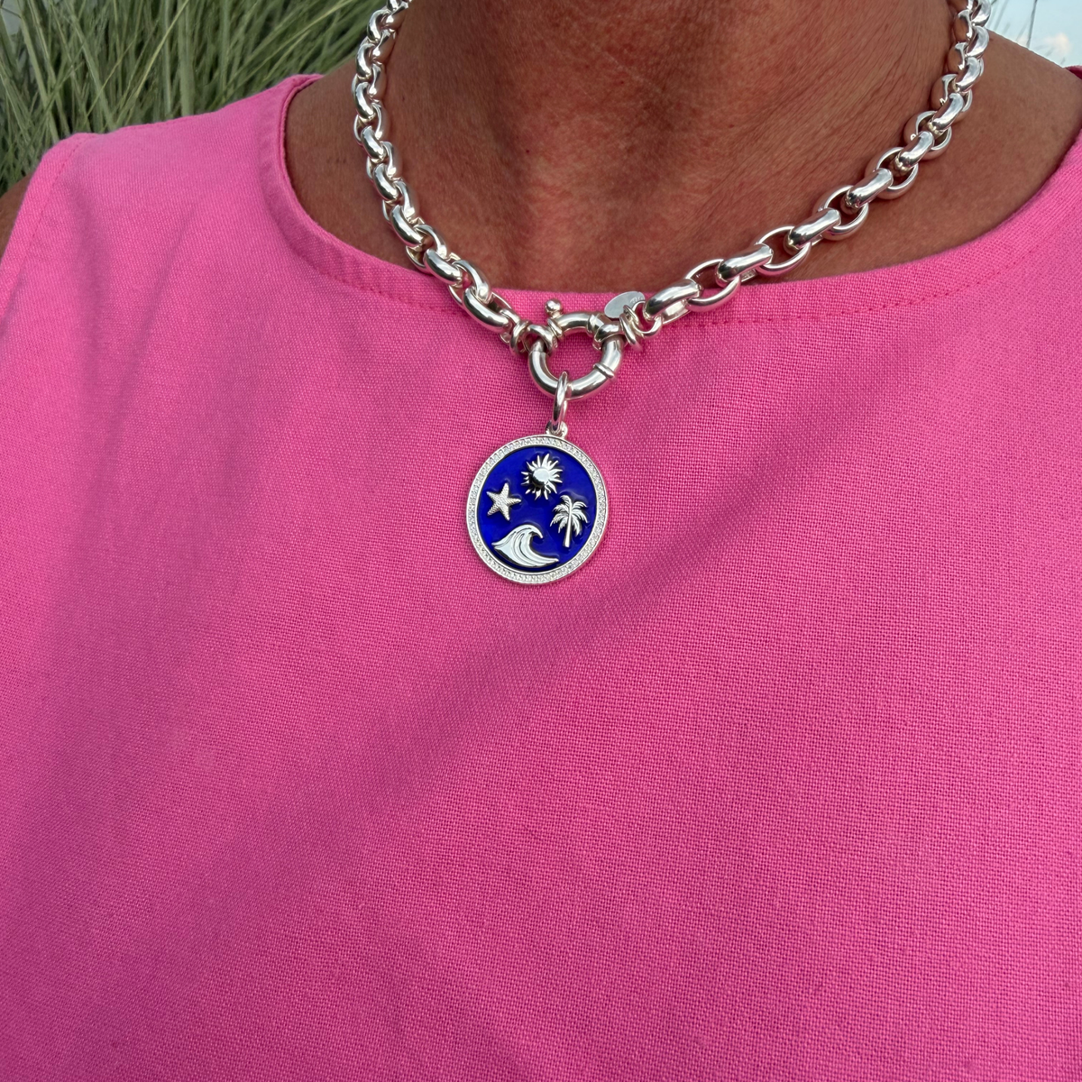 Custom Signature Collection: Four-Icon Pendant - 32