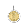 Air force pendant gold center medium lola company
