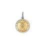 Air force pendant gold center small lola company