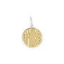 Amore pendant gold center lola company