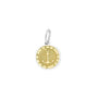 Anchor pendant gold center mini lola company