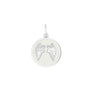 Angel wings fly silver pendant alpine white small lola company