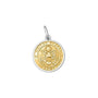 Army pendant gold center small lola company