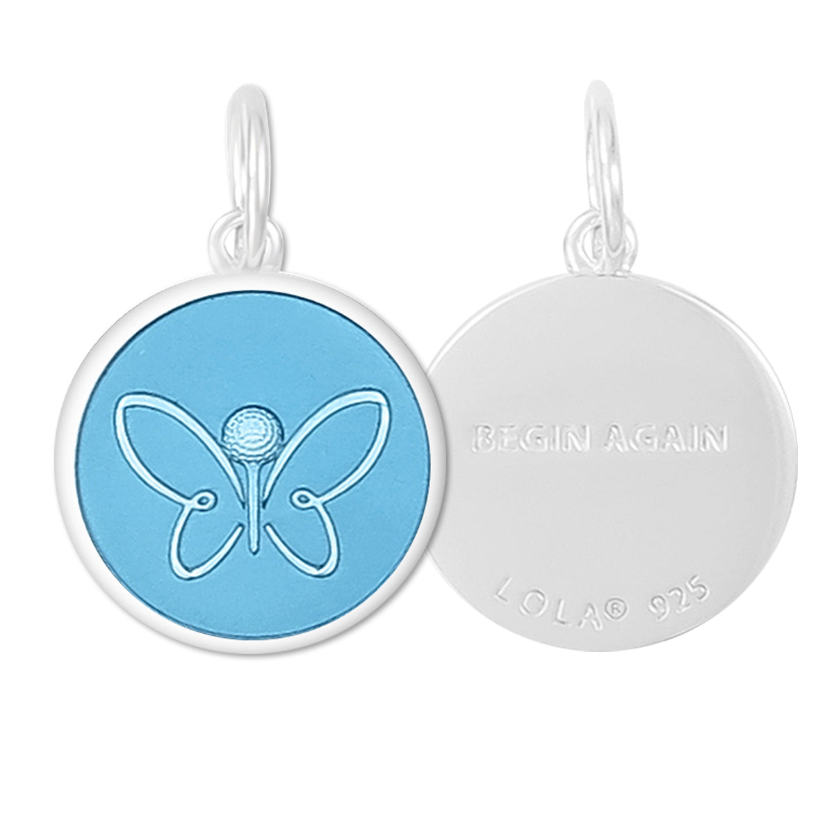 Butterfly custom pendant lola company