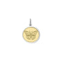 Butterfly pendant gold center vermeil mini lola company
