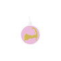 Capecod gold pendant flamingopink small lola company