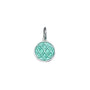 Celtic knot pendant seafoam mini lola company