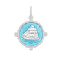 Cliper ship lb silver pendant