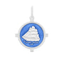 Cliper ship pw silver pendant