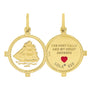 Clipper ship all golld pendant lola comapny