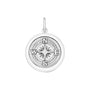 Compass rose pendant oxy medium lola company