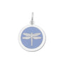 Dragonfly pendant lavendar medium lola company