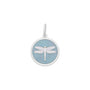 Dragonfly pendant pale blue small lola company