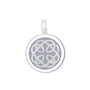 Fatherdaughter silver pendant lavender medium lola company