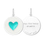 Heart pendant pair small lola company