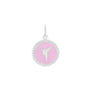 Hummingbird pendant pink small lola company