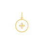 Joy knot pendant all gold alpine white small lola company