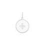 Joy knot pendant silver alpine white small lola company