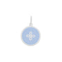 Joy knot pendant silver lavender small company