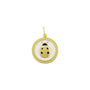 Ladybug gold pendant alpine white mini lola company