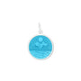 Lake life silver pendant light blue small lola company