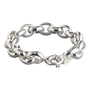 Large rolo silver bracelet lifestyle lola company