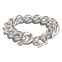 Large silver curb link bracelet lola company_436c6c75 0a28 4a80 9cdf f4270b694534