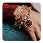 Lifestyle gold rolo reindeer double wrap