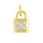 Love locks gold silver pendant lola company