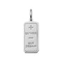 Love poem silver tag pendant lola company