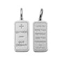Love poem tag silver lola company
