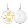 Lucky you gold pendant lola company