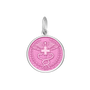 Medical pendant vintage pink medium lola company