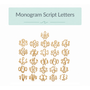 Mono script letters