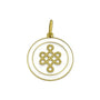 Mother daughter gold pendant alpine white medium lola company