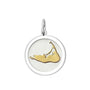 Nantucket island gold pendant alpine white medium lola company