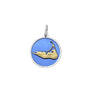 Nantucket island gold pendant periwinkle small lola company