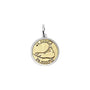 Nantucket island pendant gold center small lola company