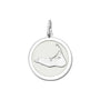 Nantucket island silver pendant alpine white medium lola company