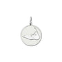 Nantucket island silver pendant alpine white small lola company